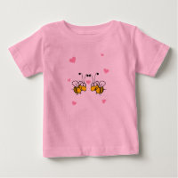 Bee Mine Pink Infant T-Shirt