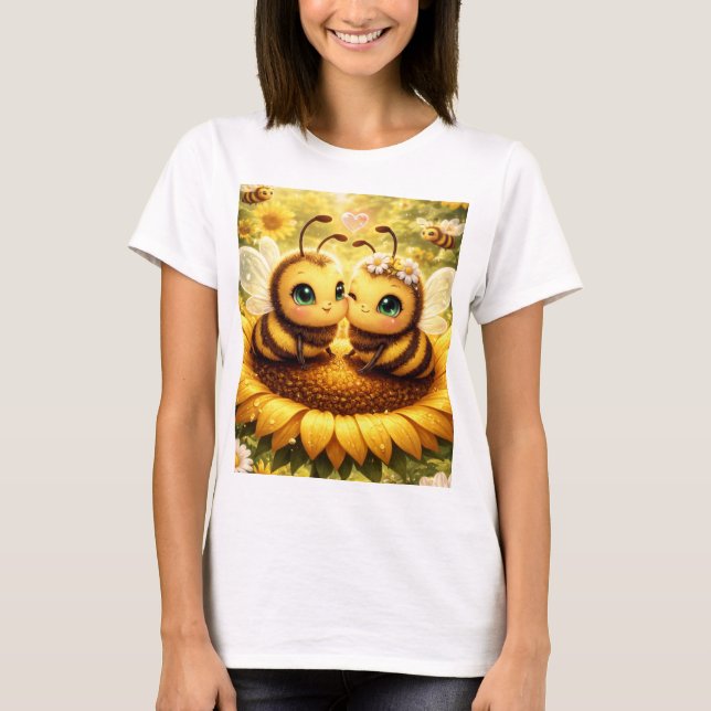 BEE Mine Sunflower T-Shirt (Front)