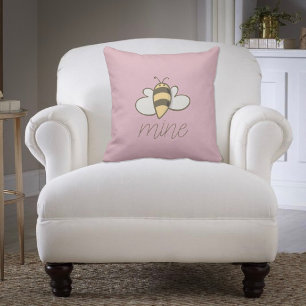 Bee mine Valentine’s Day Cushion