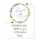 Bee Mum-osa Bar Sign