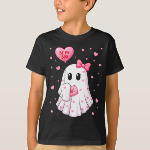 Bee My Boo Heart Boo Ghost Valentine Outfit Women T-Shirt