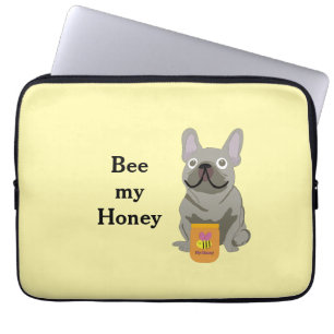 Bee my honey laptop sleeve