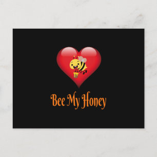 Bee My Honey Save The Bees Gift Postcard