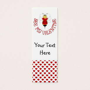 Bee My Valentine Bookmark
