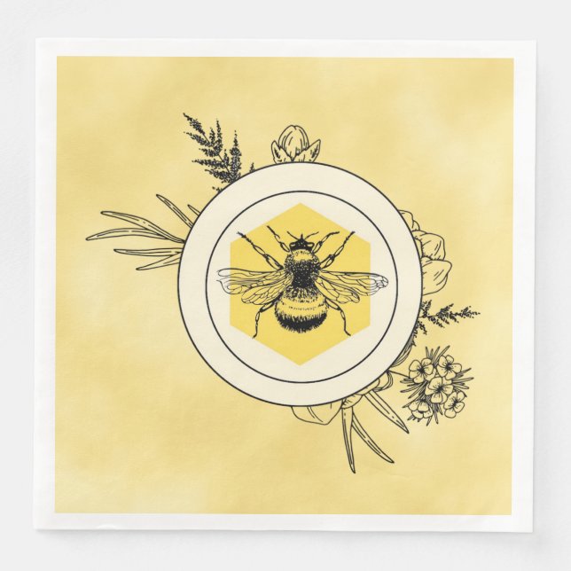 Bee Napkin (Front)