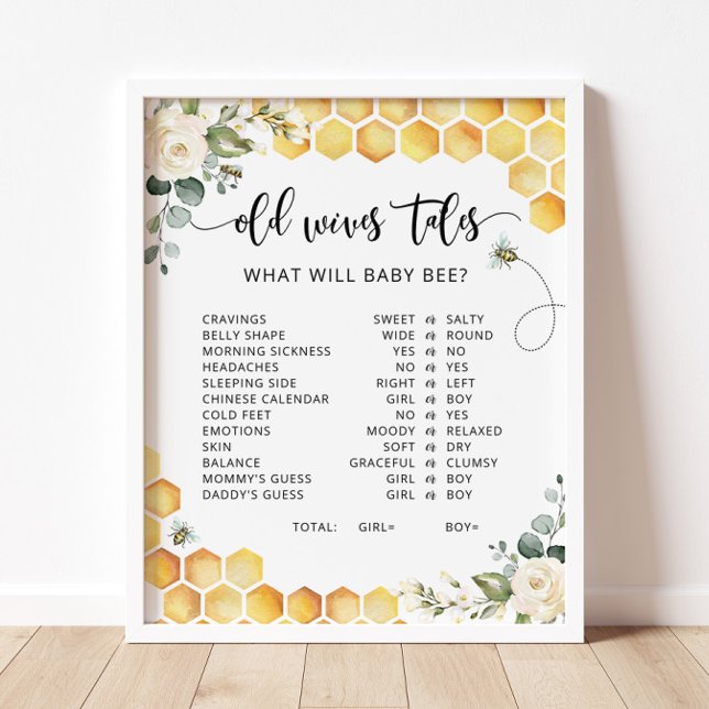 Bee Old Wives Tales Sign (Creator Uploaded)