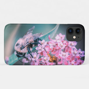 Bee on a Pink Bloom Case-Mate iPhone Case