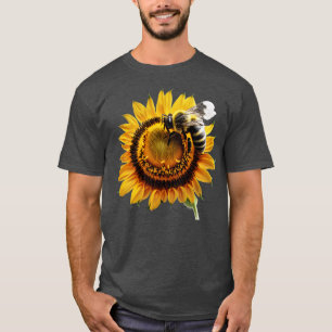 bee on a sunflower 118 T-Shirt