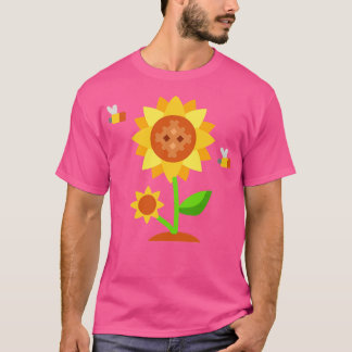 Bee On A Sunflower 71 T-Shirt