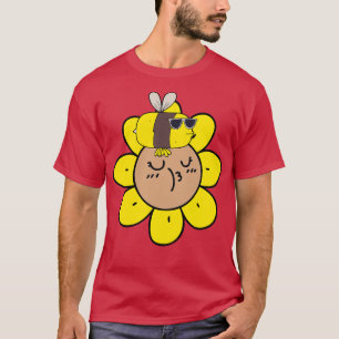 Bee On A Sunflower 74 T-Shirt