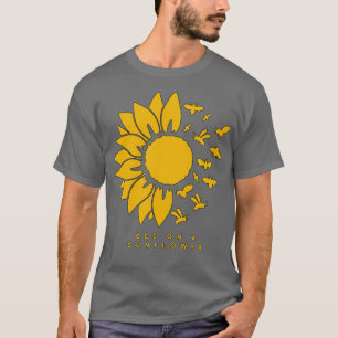 bee on a sunflower gift 3 T-Shirt