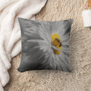 Bee On Flower 2 Nature Cushion