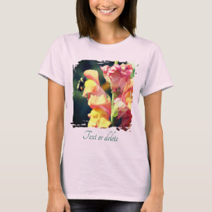 Bee On Snapdragon Flower Personalized T-Shirt
