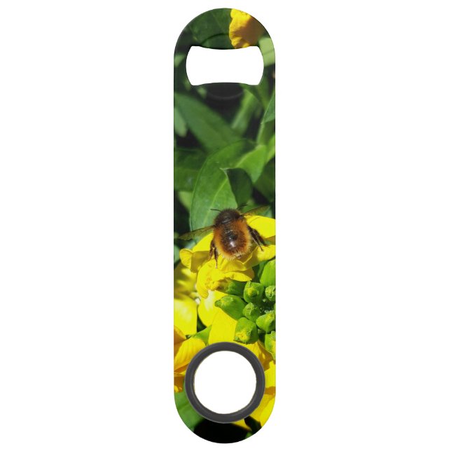 Bee on Yellow Flowers (Front)