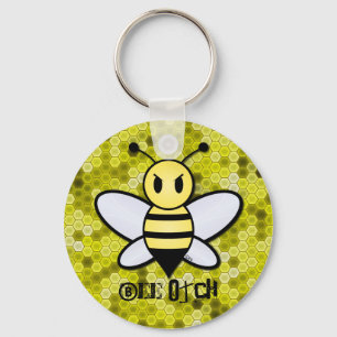 Bee Otch Key chain