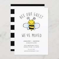 Bee Our Guest Moving Announcement