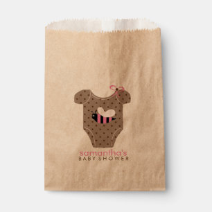 Bee Outfit Girl Baby Shower Favour Bags