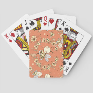 Bee Painting Playing Cards