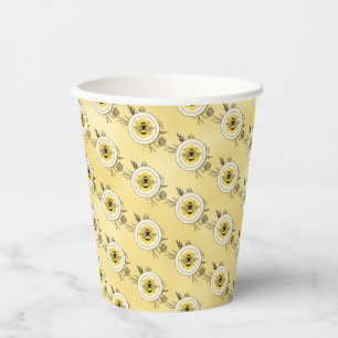 Bee Paper Cups