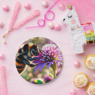 Bee Paper Plate