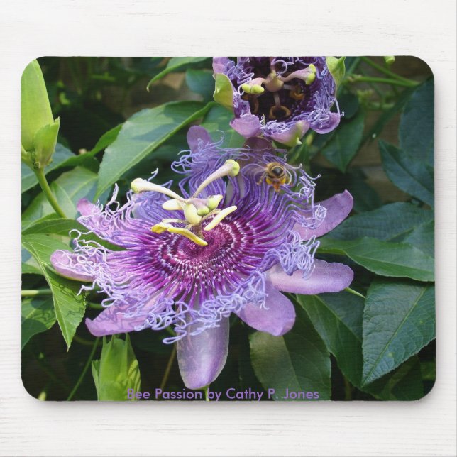 Bee Passion Mouse Pad (Front)