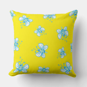 Bee Pattern Cushion