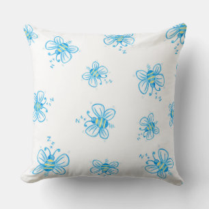 Bee Pattern Cushion