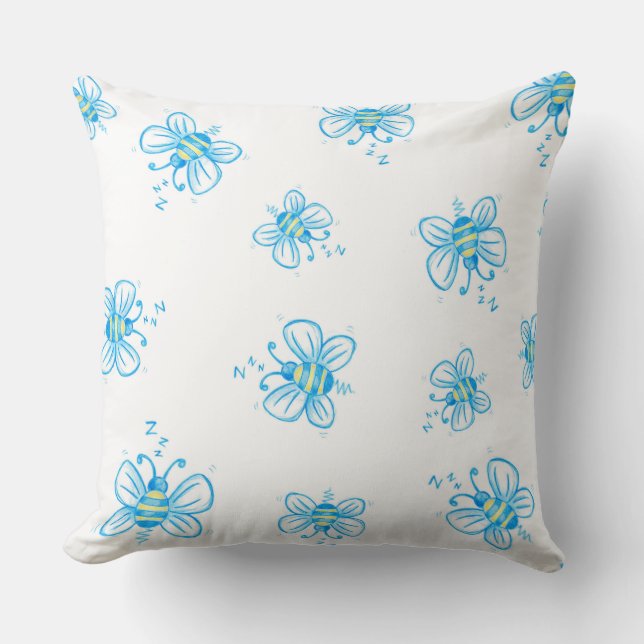 Bee Pattern Cushion (Front)