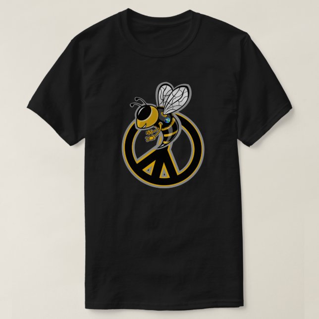 BEE PEACE  T-Shirt (Design Front)