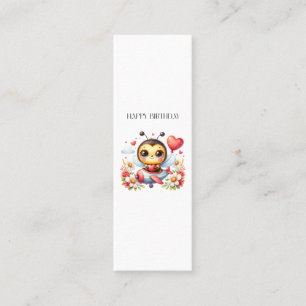 Bee Pilot Birthday Calling Card