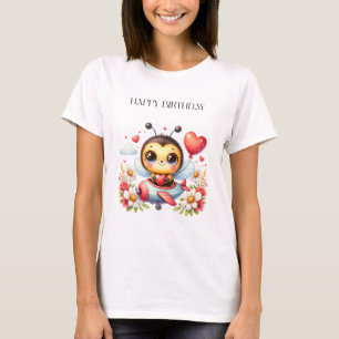 Bee Pilot Birthday T-Shirt