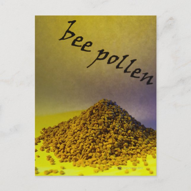 Bee Pollen Postcard (Front)