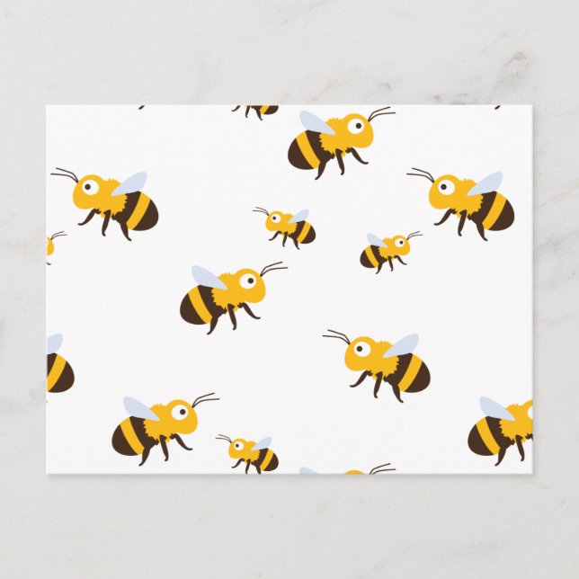 Bee Postcard (Front)