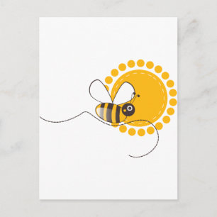 Bee Postcard