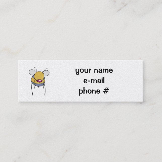 bee profile card (Front)