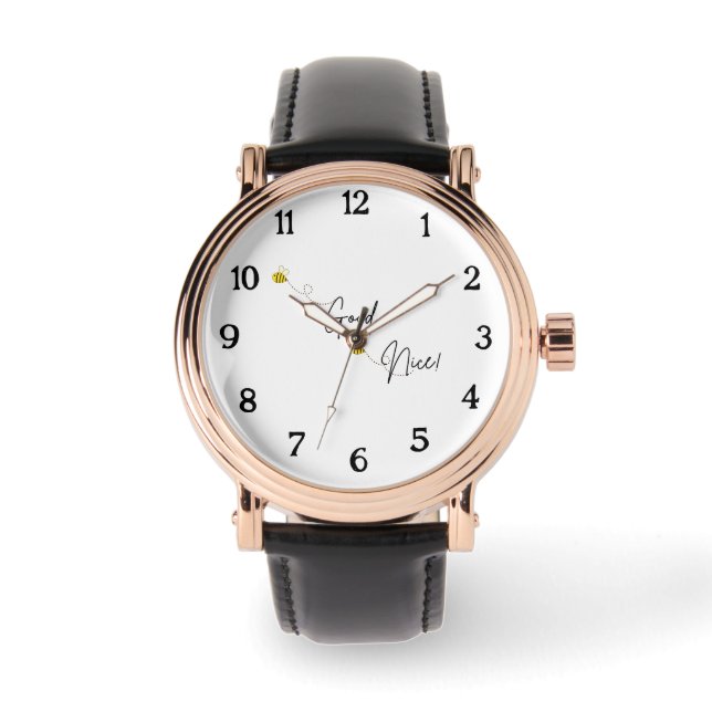 bee quote watch (Front)