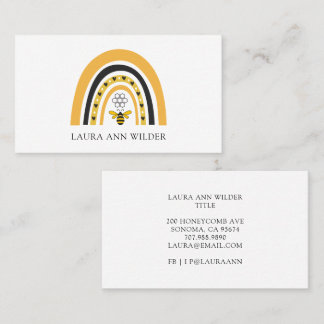 Bee Rainbow Business Card