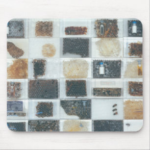 Bee resin casts mouse pad