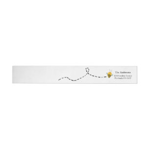 Bee return address label