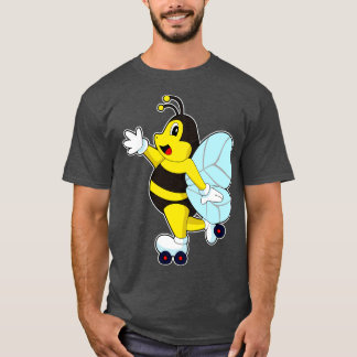 Bee Roller skates Inline skating T-Shirt