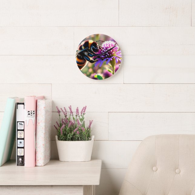 Bee Round Clock (Reading Room)