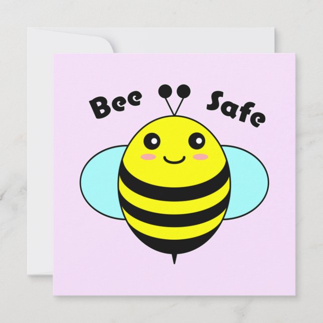 Bee Safe 2 Card (Front)