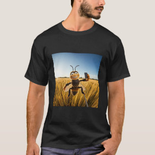 Bee Selfie Shirt - Fun and Creative Nature Design