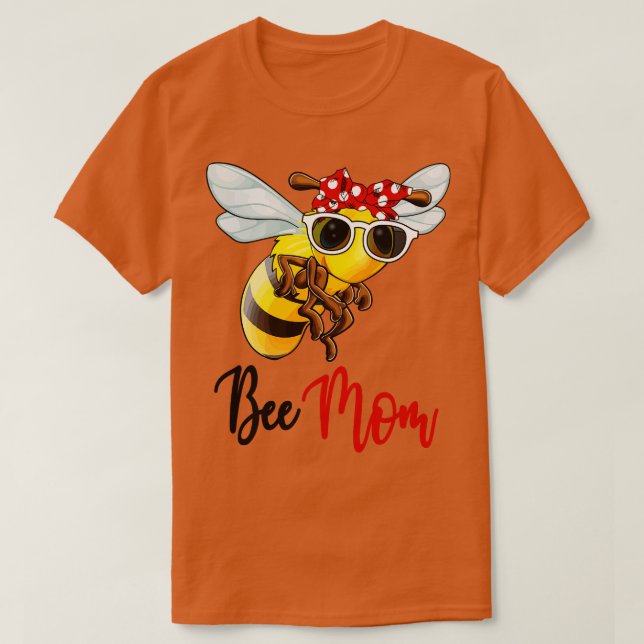 Bee Shirt Bees Mum Bandanna (Design Front)