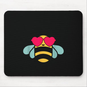 Bee-shirt Girls Bumble Bee Kind Toddler Kids Cute Mouse Pad