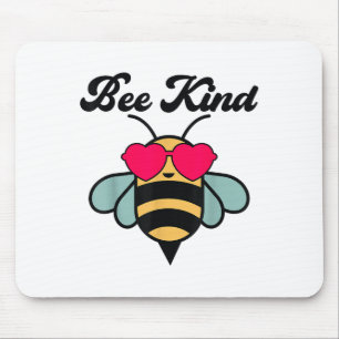 Bee-shirt Girls Bumble Bee Kind Toddler Kids Cute  Mouse Pad