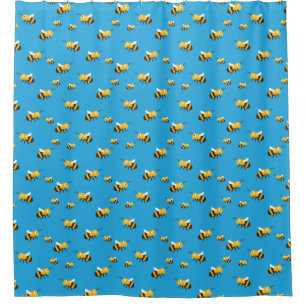 Bee Shower Curtain