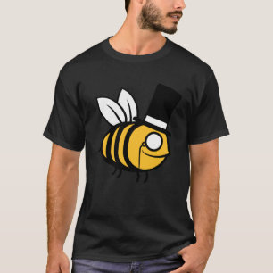 Bee Sir Monocle Glasses Top Hat Rich Gentlemen Bum