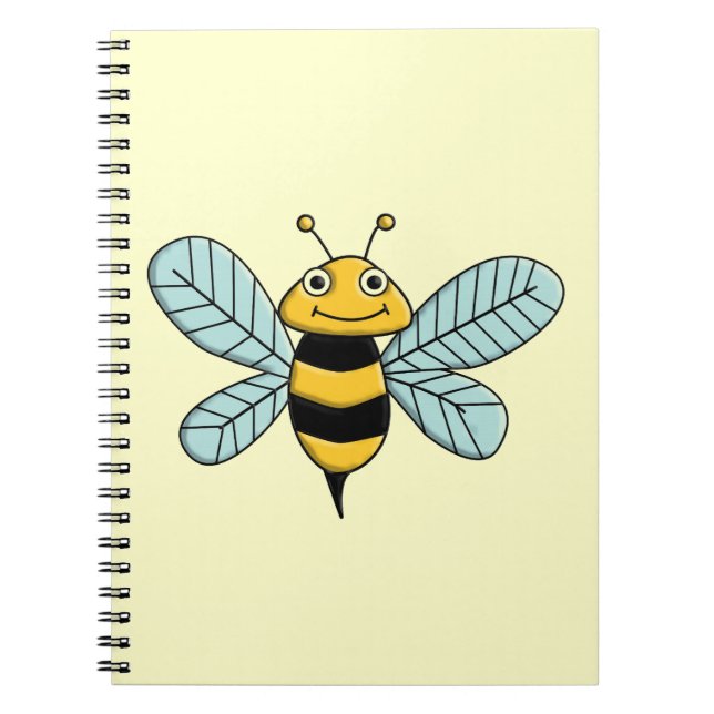 Bee Spiral Notebook (Front)