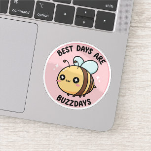 Bee Sticker – Cute Kawaii Bumblebee
